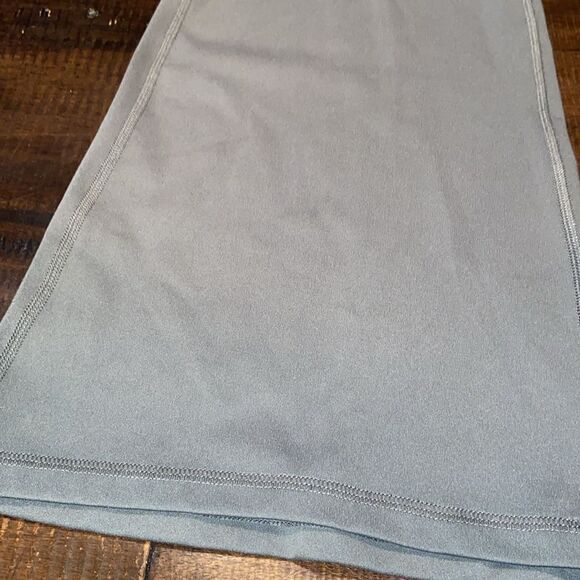 90 degrees by reflex Flared athletic leggings Large Olive Colored - Picture 2 of 5